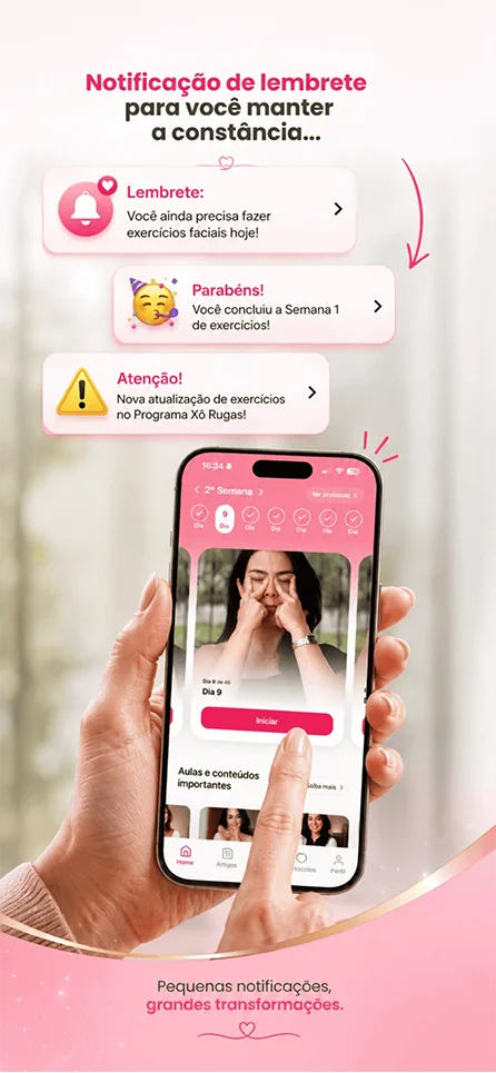 Tela do App Xô Rugas, 1 de 9